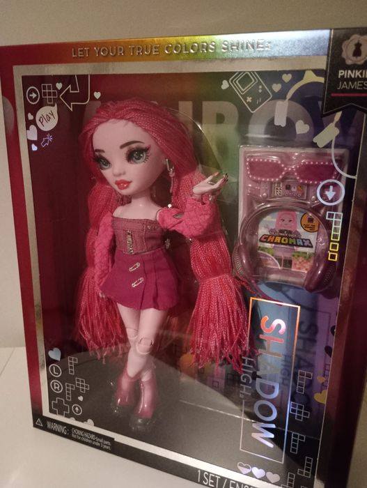 Rainbow High Modna Lalka Pinkie James 592839