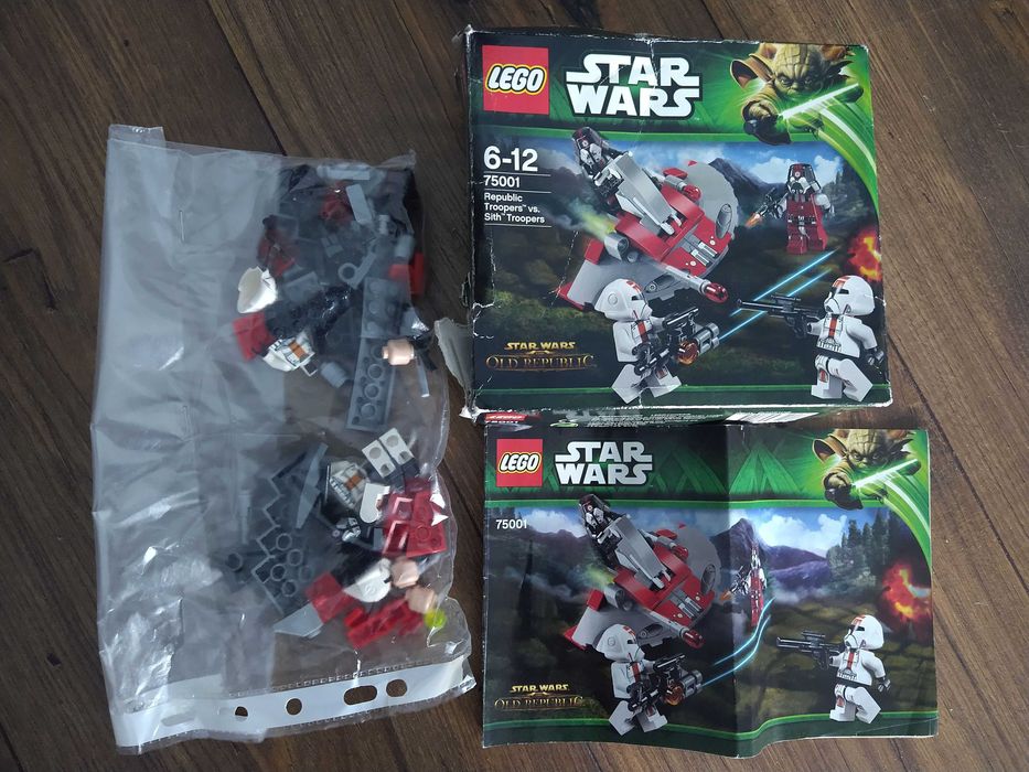LEGO Star Wars 75001 Republic Troopers vs. żołnierze Sith