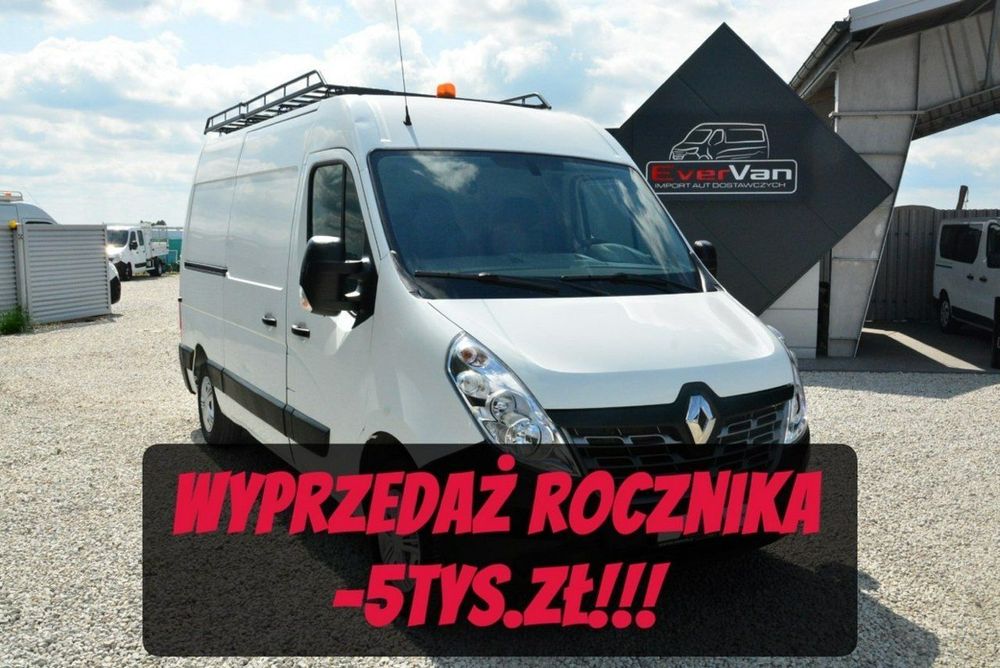 Renault Master  sredniak L2H2 3 osobowy pełna opcja