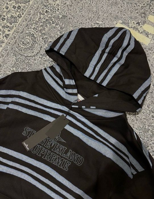 Stonе island x supreme spider hoodie