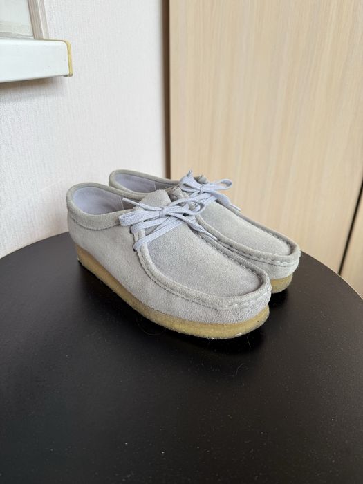 Туфлі мокасини clarks wallabee