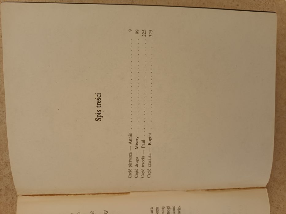 Książka Misery Stephen King