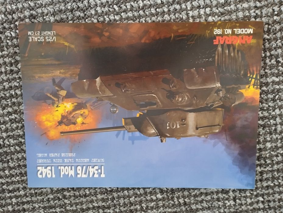 Model do sklejenia T34 1942