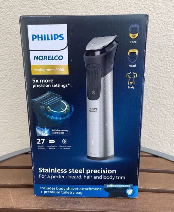 Тример Philips norelco Multigroom 9000 New MG 9520/50 універсальний