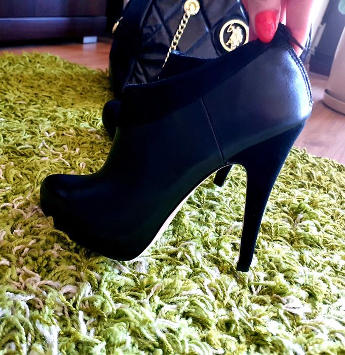 Botki skórzane włoskie Vero Cuoio