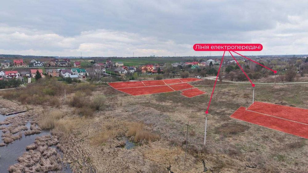 Продаж земля під будівництво, Кротошин, Пасіки, Львів обл.