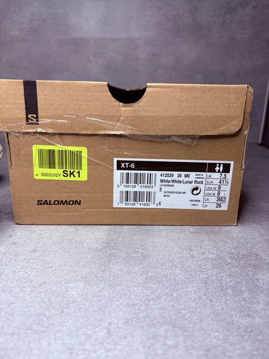 Buty Salomon XT-6 White