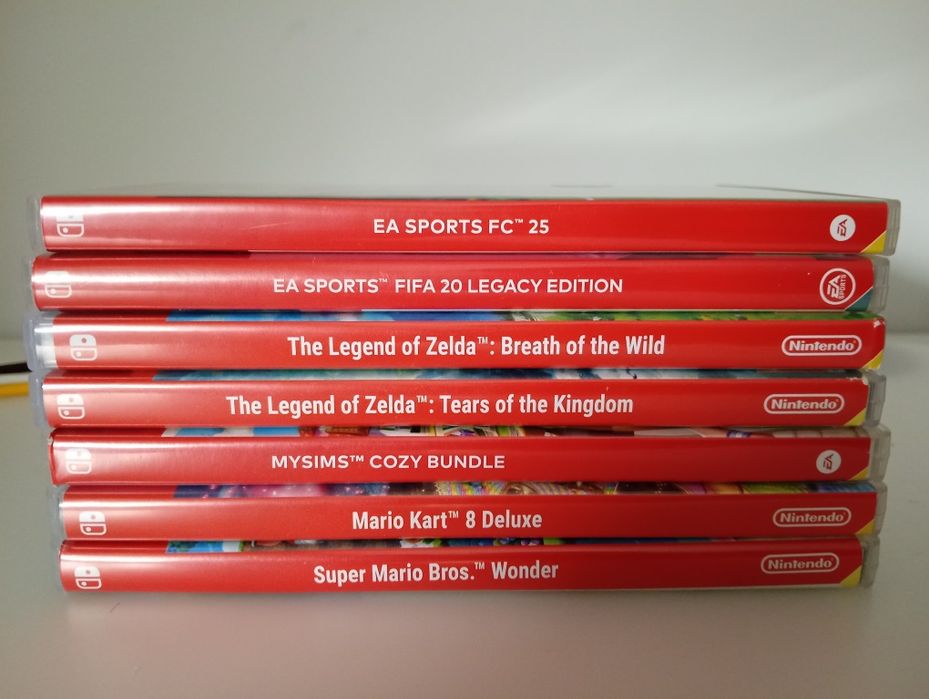 Jogos Nintendo Switch desde 10€/cada