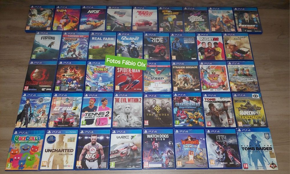 Jogos Ps4 Originais Novos & Usados Ler Anúncio  ( Desde 10€)