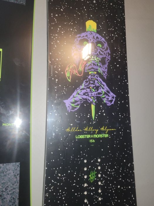 Deska Snowboardowa LOBSTER HALLDOR Pro Snowboard Review 156 Gdańsk