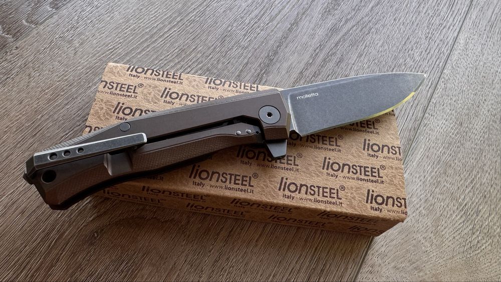 Ніж складаний Lionsteel Myto m390 alluminum