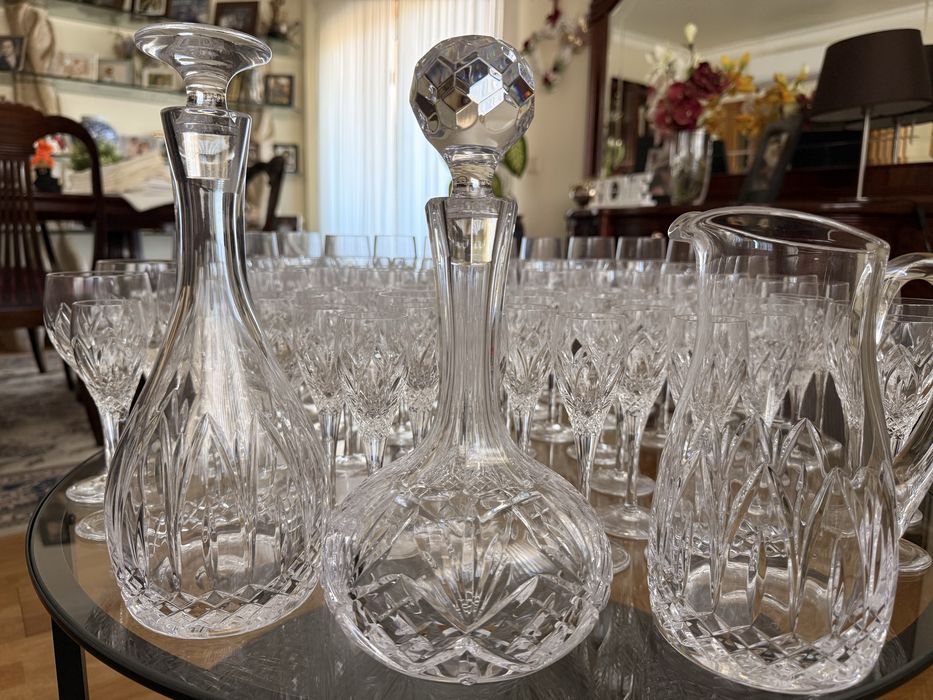 Serviço Completo em Cristal Lapidado Royal Daulton