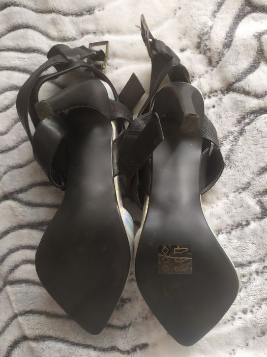 Holograficzne szpilki buty mohito. Rozmiar 38