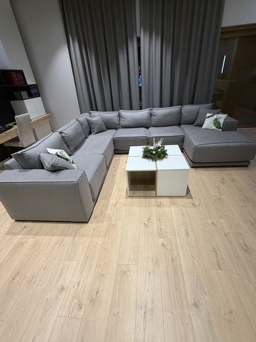 Ekskluzywny narożnik modułowy – stan idealny, jak nowy