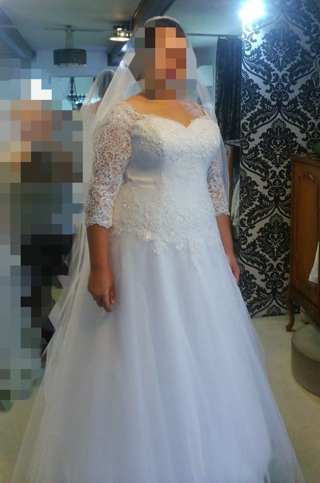 Suknia ślubna biała