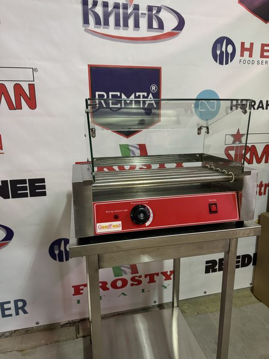 Гриль Роликовий Для Сосисок-Ковбасок На 5 Роликів!