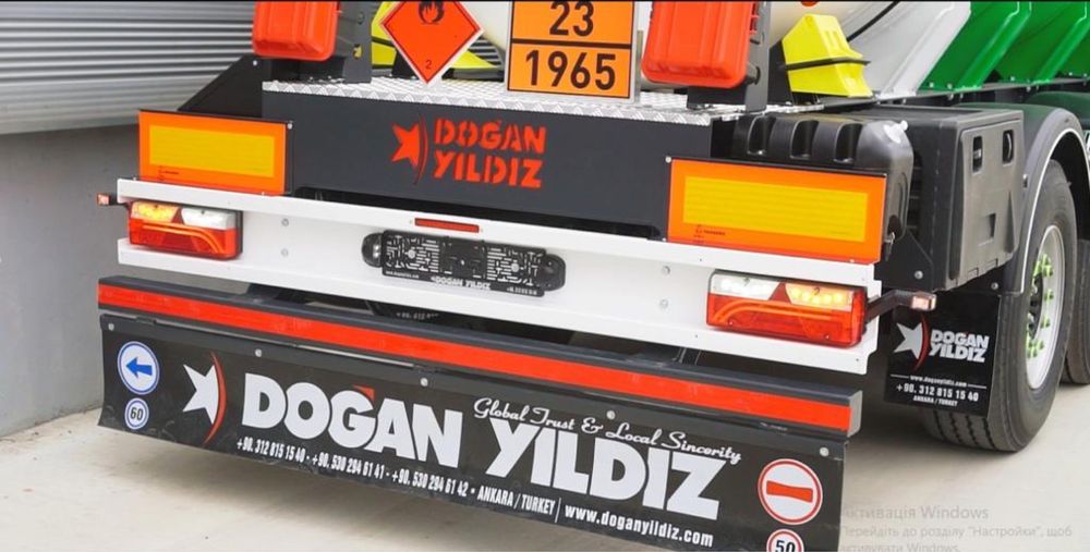 Новий Напівпричіп газовоз DOGAN YILDIZ LPG 45 м³