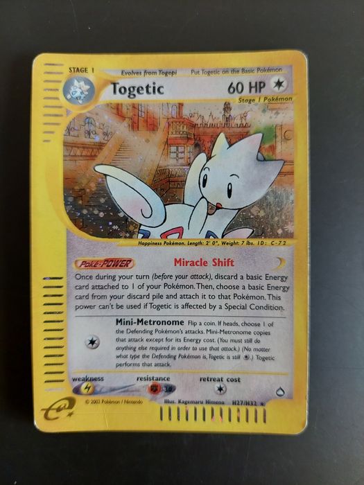 Carta Pokemon Togetic Holo