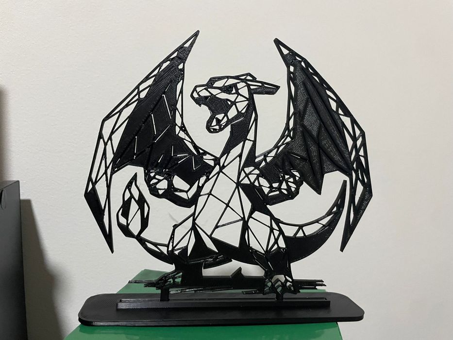 Charizard em 3D - Pokémon Edition