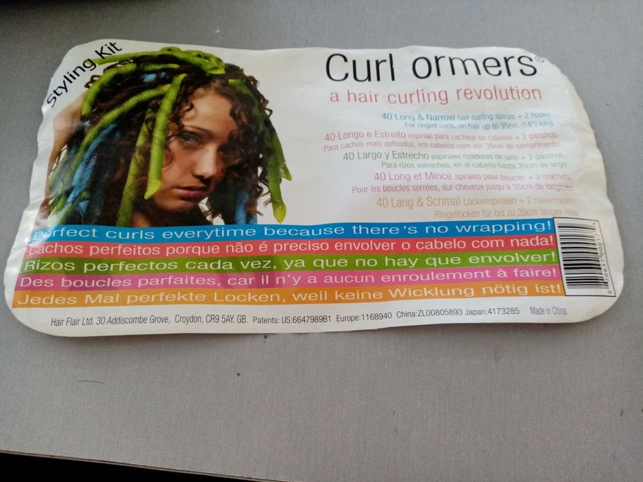 Curlformers ,rolos em pirâmide