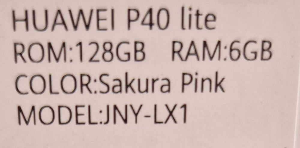 Huawei P40 Lite 6GB/128GB