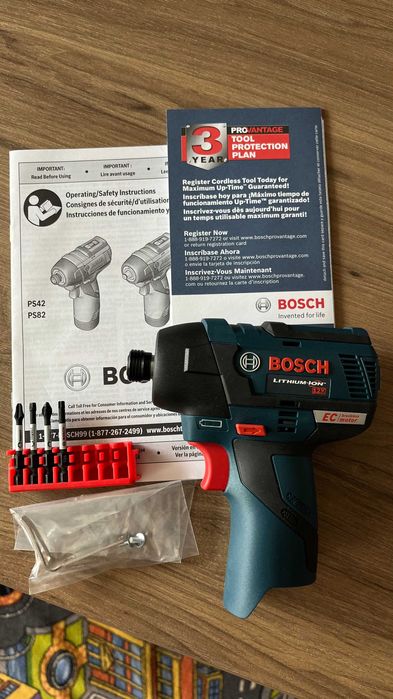 Акумуляторний шуруповерт Bosch 12В Li Bosch PS42N / GDR 12V-110. НОВИЙ