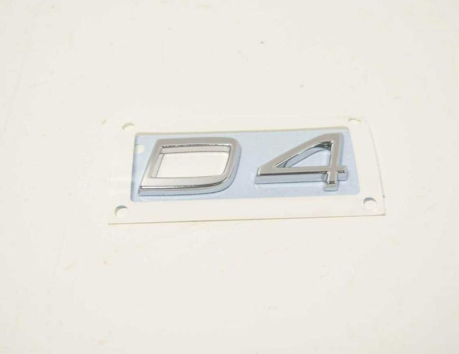 Nowy emblemat D2 D3 D4 D5 D6 D7 znaczek przyklejany logo srebrne