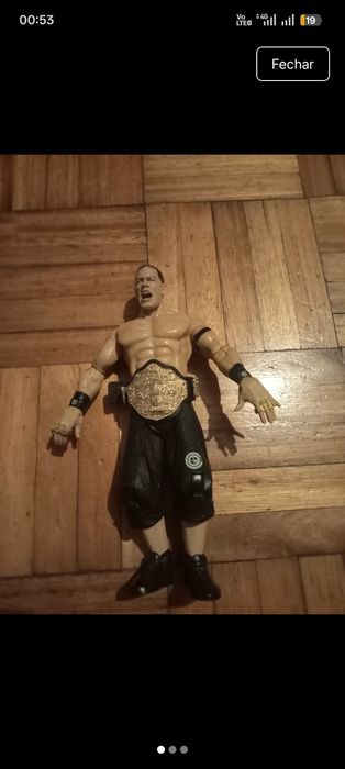 Figura WWE  Jonh Cena Vintage Com cinto