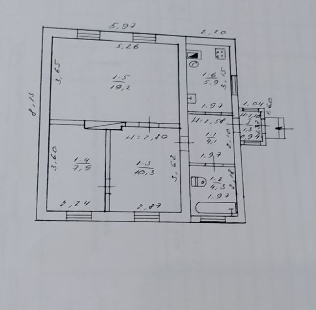 Продажа Дом Соцгород Трасса Под ремонт