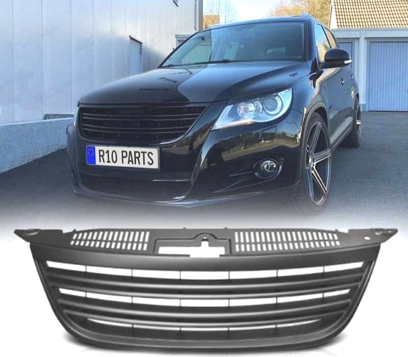 GRELHA FRONTAL VOLKSWAGEN VW TIGUAN 07-11 PRETA