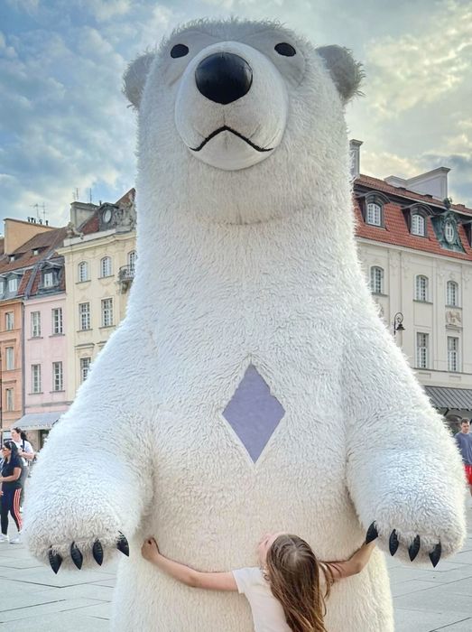 Miś na urodziny / Maskotka na imprezę / Inimator dla dziecka