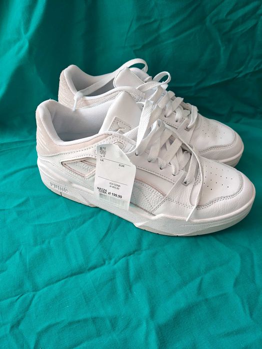 Puma  nowe skóra naturalna białe adidasy rozmiar  42,5