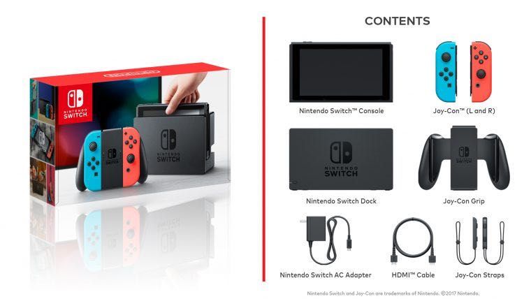 nintendo switch novo com todas as peças | Sim, está disponível