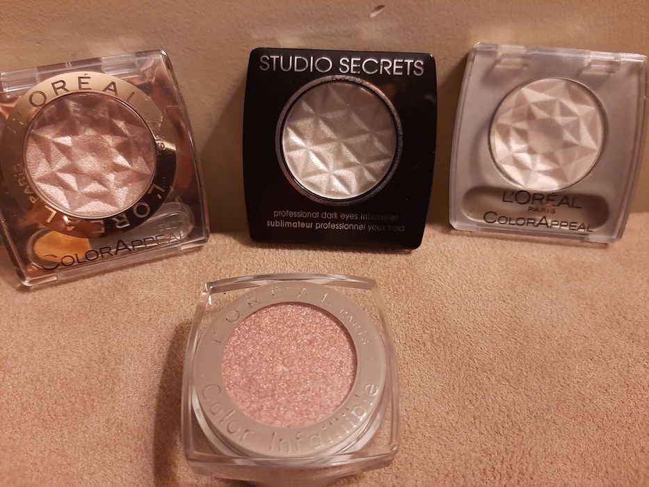 Sombras Maybelline e L'Oréal (várias tonalidades)