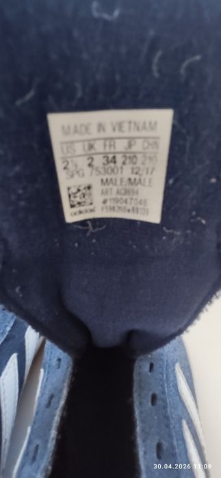 Buty piłkarskie  halówki, turf adidas r. 34