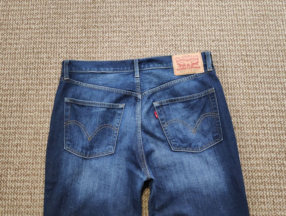Levi's 511 джинси slim fit оригінал W36 L34 сині