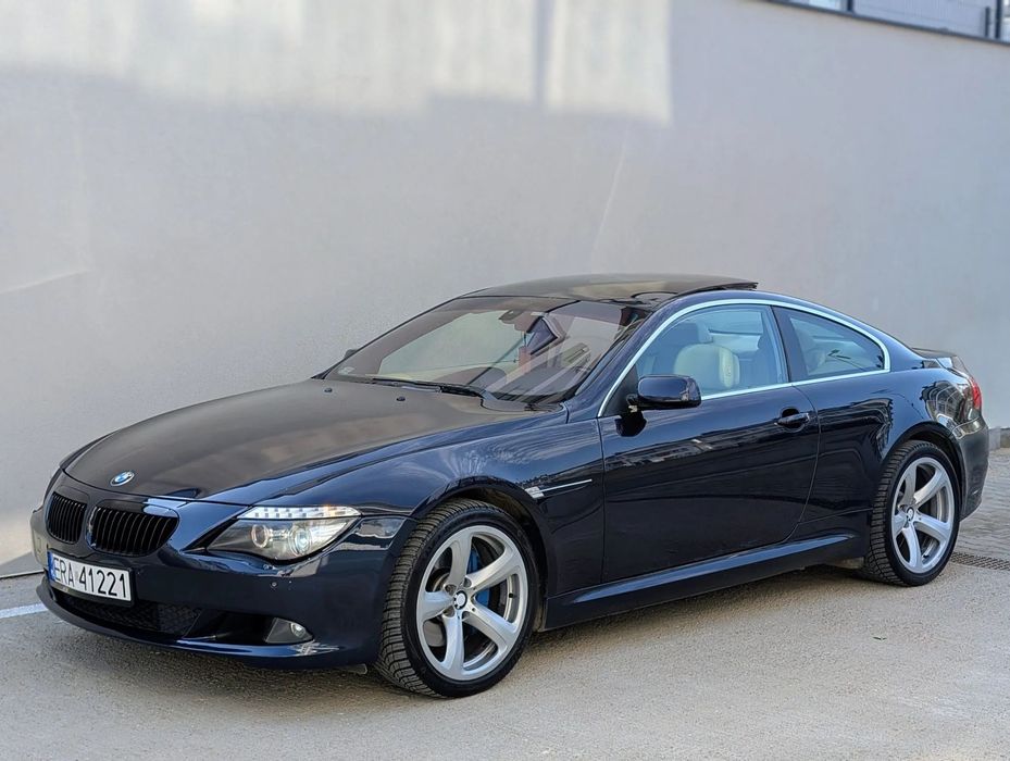 BMW Seria 6 E63 635D LIFT 3.0D 286KM Pakiet Sport Zadbany egzemplarz