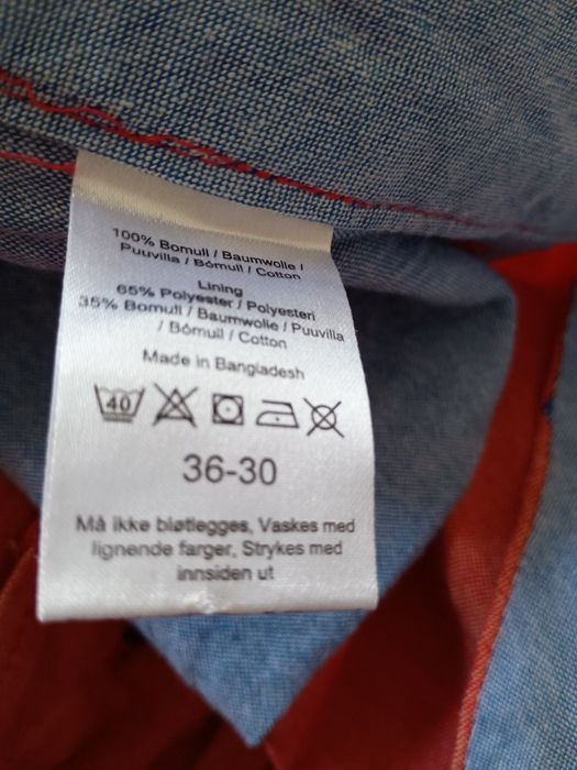 Męskie czerwone spodnie Dressmann