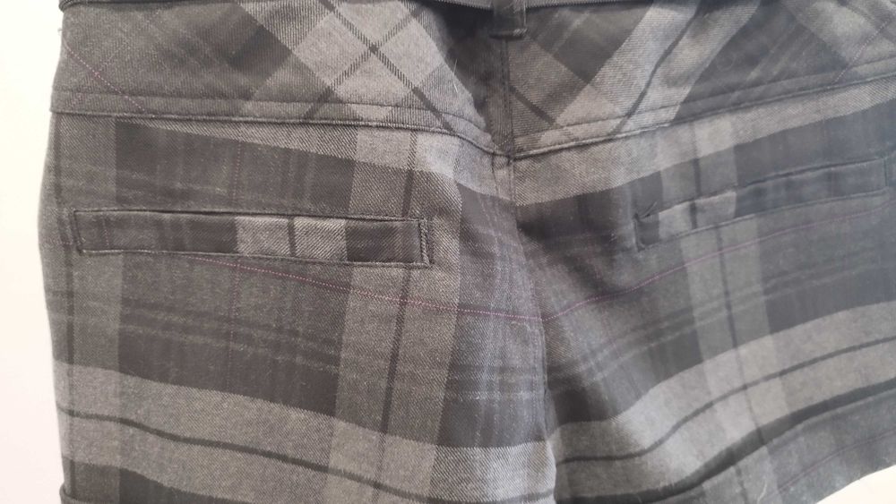 Calções curtos chadrez