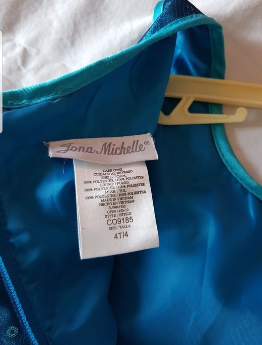Vestido Princesa menina Novo