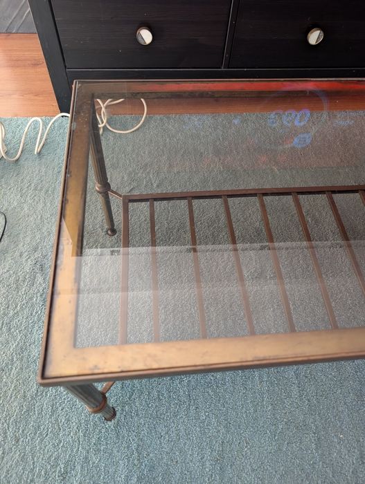 Mesa dourada, vintage