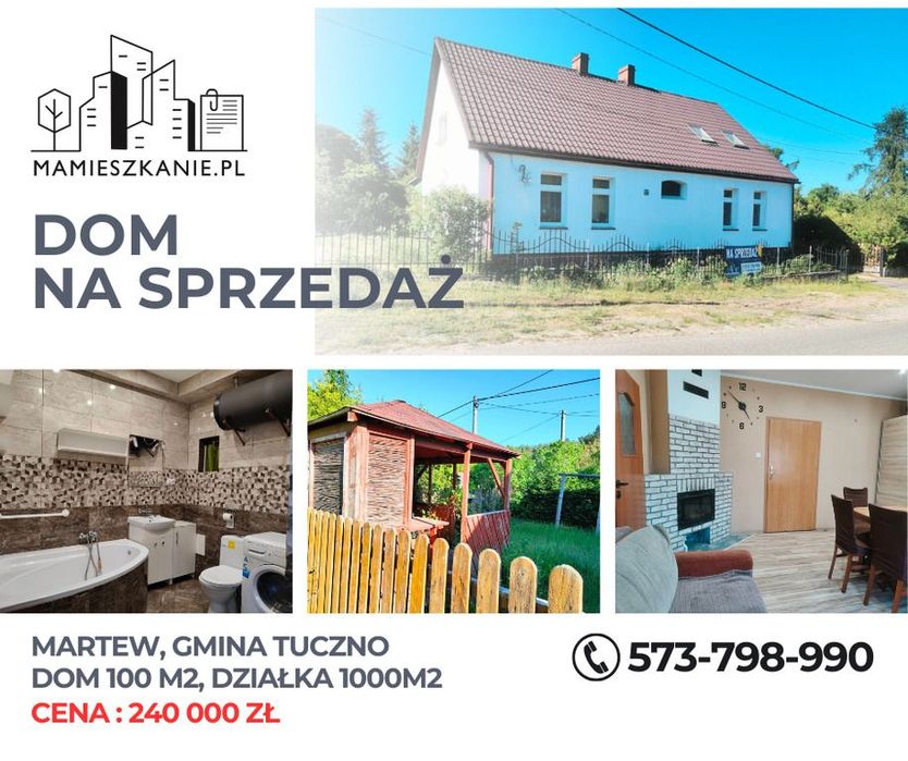 Dom wśród lasów i jezior I Martew, gm. Tuczno