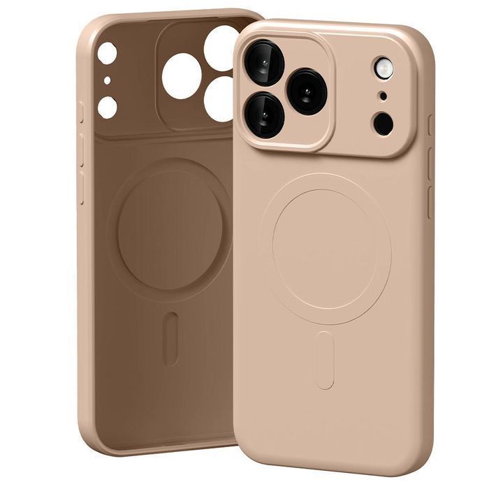 Etui do iPhone 17 Pro Max MagSafe Mercury obudowa mikrofibra różowe
