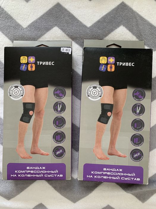 Тривес бондаж компресійний на колінний суглоб наколінник