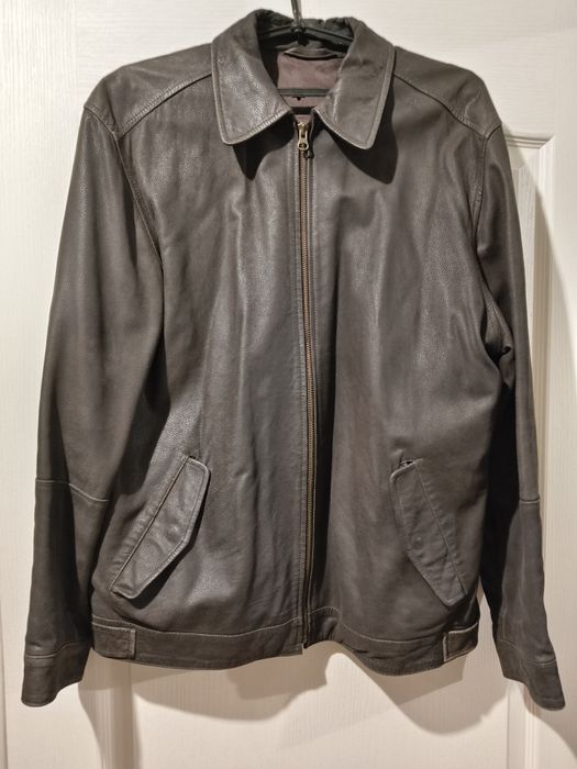 Куртка кожаная мужская