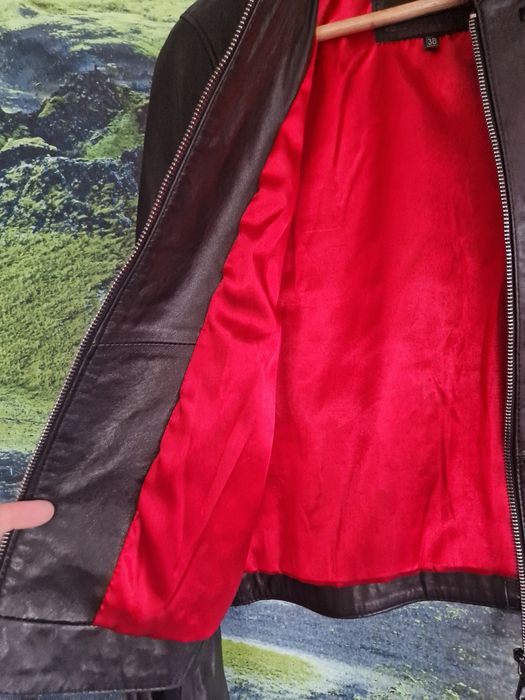 Skorzana kurtka włoskiej firmy Aleksandra