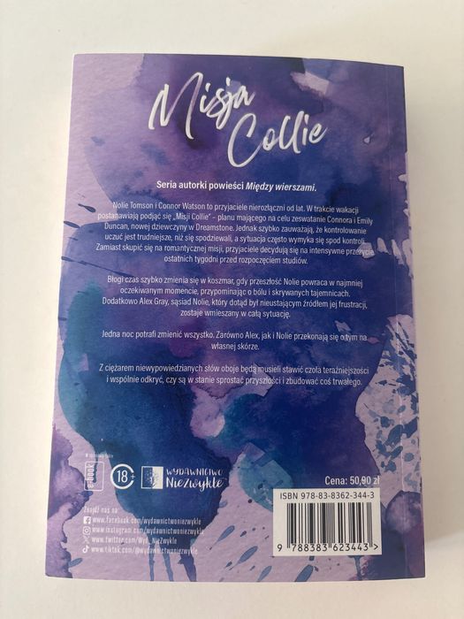 Misja Collie książka dla młodzieży