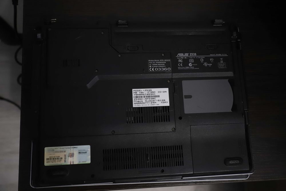 Ноутбук Asus Z53S