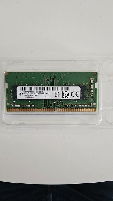 Pamięć RAM Micron 8GB DDR4 3200 MHz – do laptopa