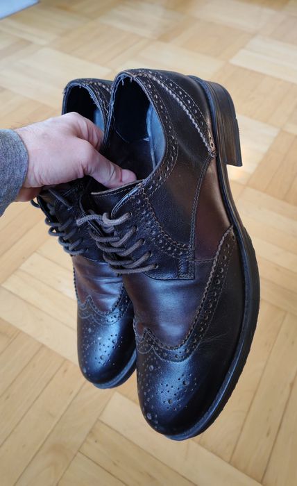Buty Lasocki Oxford Derby brogsy 42